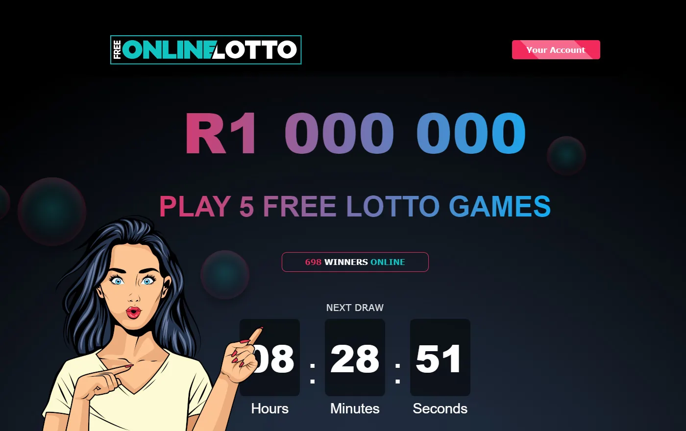 Free lotto online is it real discount